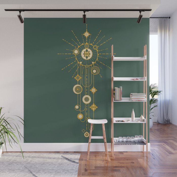 Writing on the sky Wall Mural Gallery Image 1