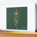 Writing on the sky Wall Mural Gallery Image 2