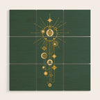 Writing on the sky Wood Wall Art Gallery Image 1