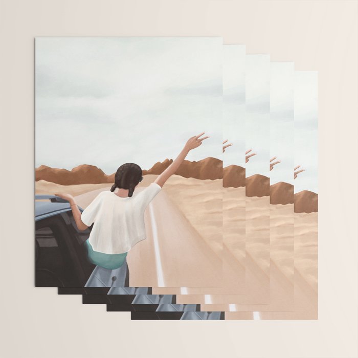 Spring Break Trip Wrapping Paper Gallery Image 3