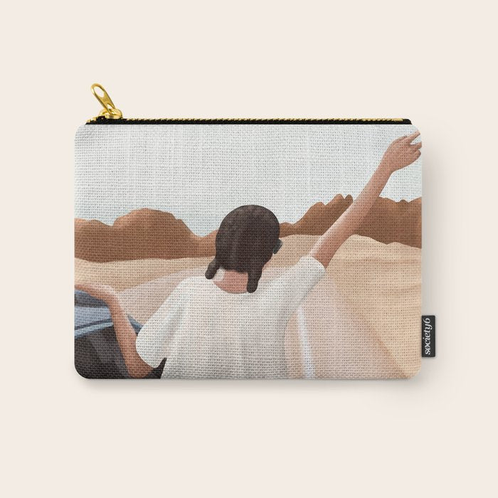 Spring Break Trip Carry All Pouch