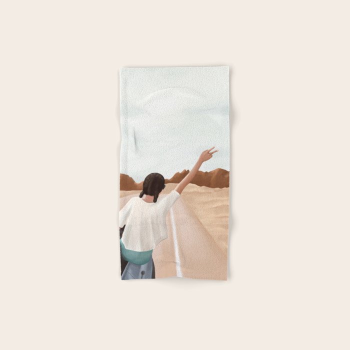 Spring Break Trip Bath Towel Gallery Image 1