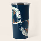 The Wave is forever Travel Mug Gallery Image 1