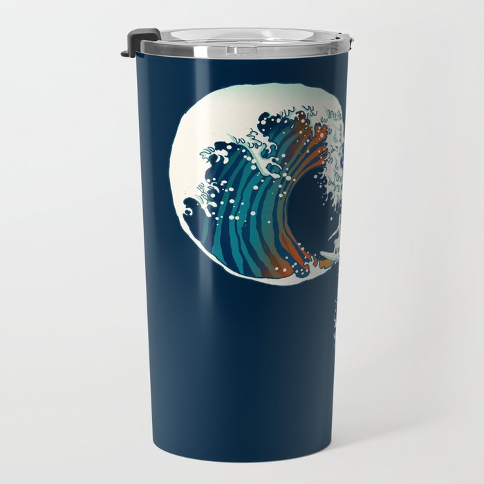 The Wave is forever Travel Mug Gallery Image 3