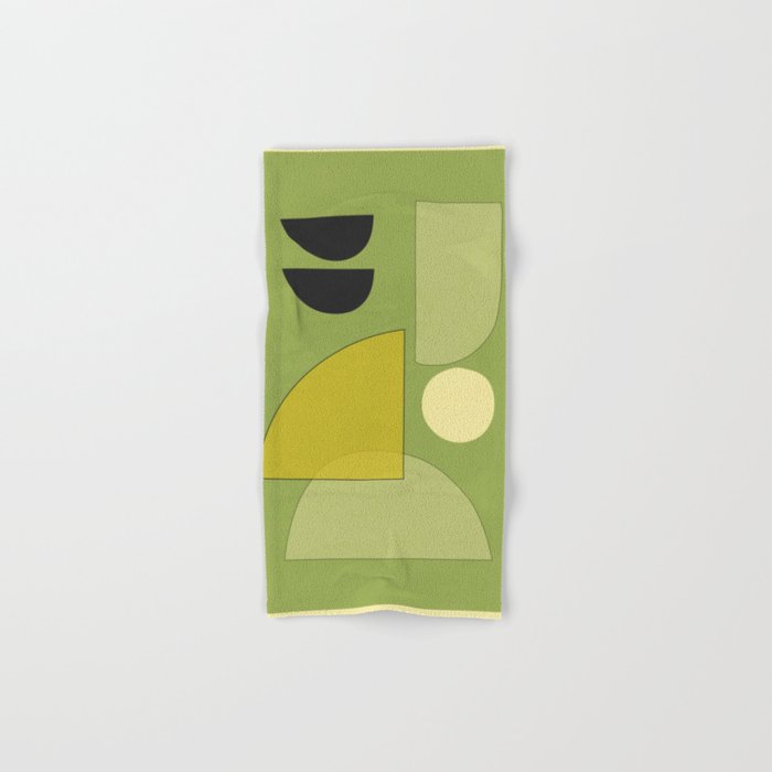 Modern Abstract Minimal Shapes 154 Bath Towel Gallery Image 1