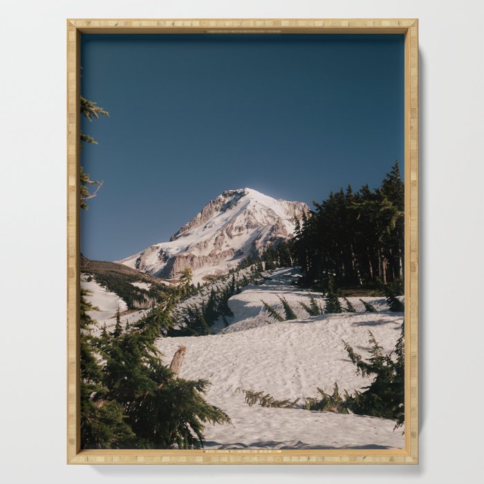 Mount Hood XI Serving Tray Gallery Image 1