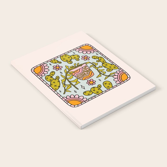 Aquarius Cactus Notebook Gallery Image 2