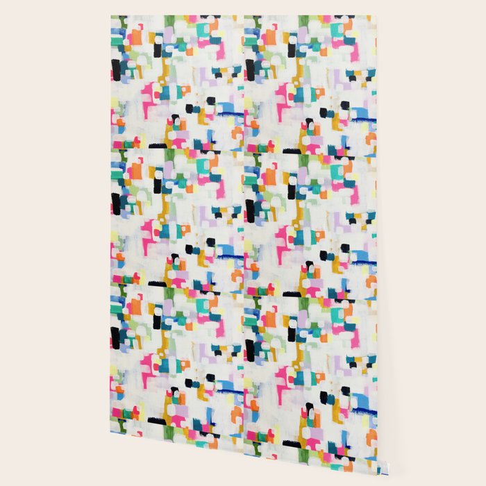 A Thousand Springs Blooming #3 Fun Colorful Abstract Painting by Ejaaz Haniff Wallpaper Gallery Image 2