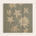 heavenly Christmas stars Wood Wall Art Gallery Image 1