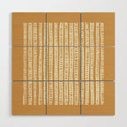 Simple Hand Drawn Pattern #2 Wood Wall Art Gallery Image 1