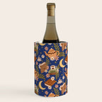 Cozy Evening In Blue Wine Chiller Gallery Image 2