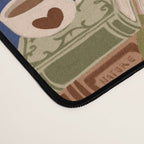 Cozy Evening In Blue Desk Mat Gallery Image 4