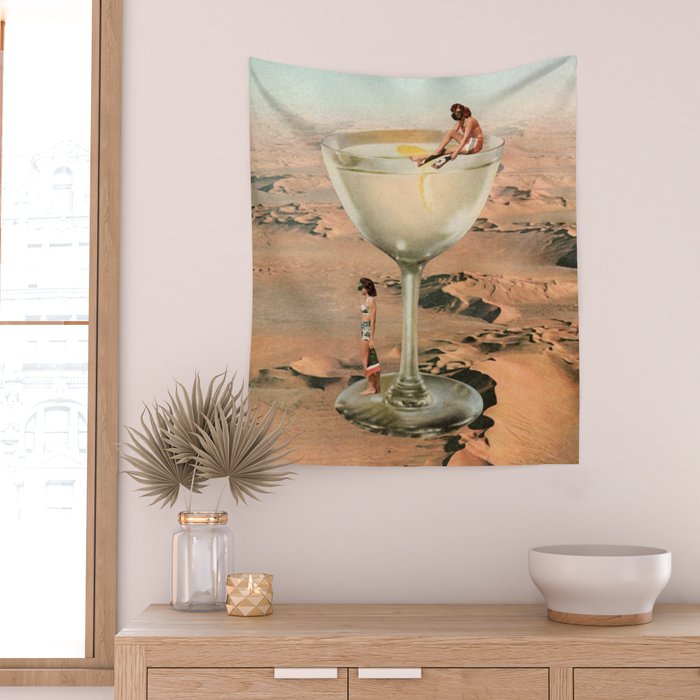 Dry Martini Wall Tapestry Gallery Image 2