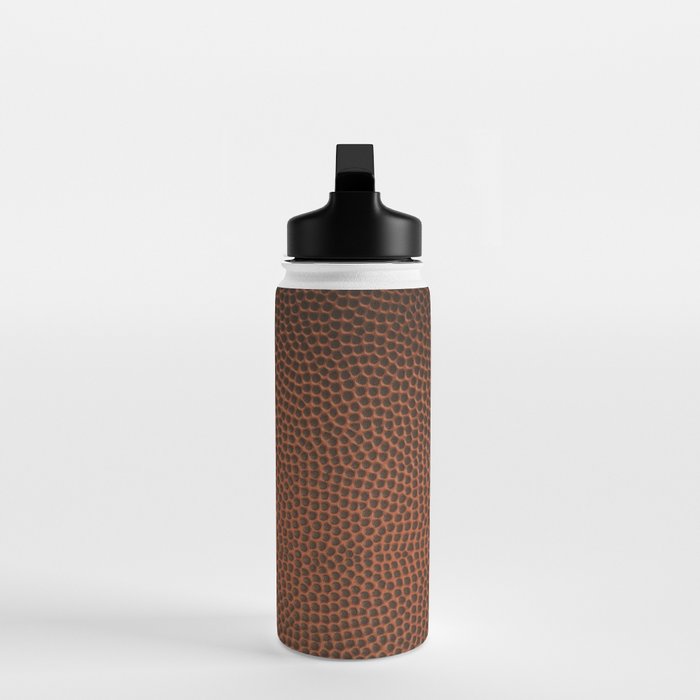 Football / Basketball Leather Texture Skin Water Bottle Gallery Image 3