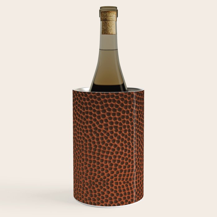 Football / Basketball Leather Texture Skin Wine Chiller Gallery Image 2