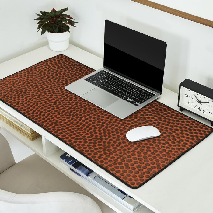 Football / Basketball Leather Texture Skin Desk Mat Gallery Image 2