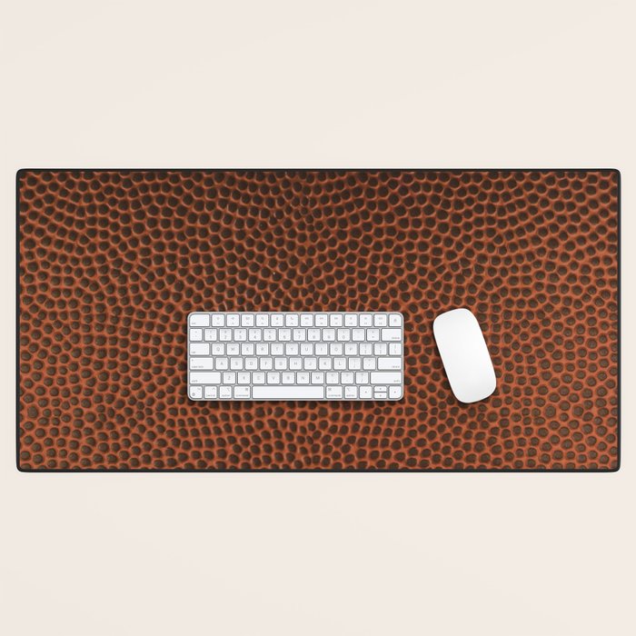 Football / Basketball Leather Texture Skin Desk Mat Gallery Image 1