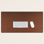 Football / Basketball Leather Texture Skin Desk Mat Gallery Image 1
