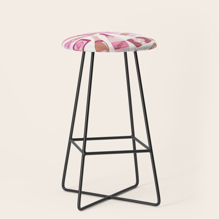 French Champagne Collection - Pink Stool Gallery Image 1