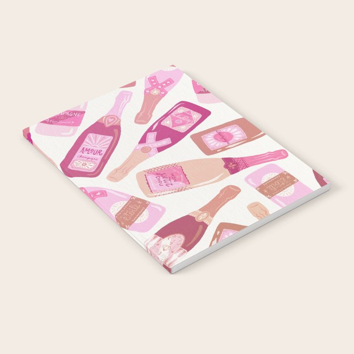 French Champagne Collection - Pink Notebook Gallery Image 2