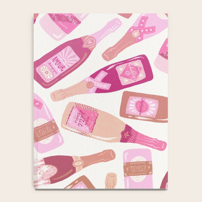 French Champagne Collection - Pink Notebook Gallery Image 4