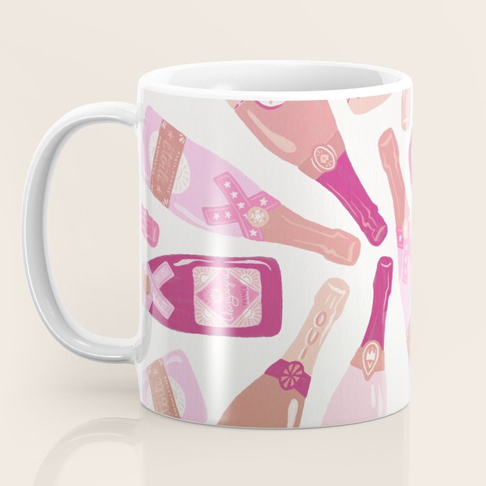 French Champagne Collection - Pink Coffee Mug Gallery Image 3