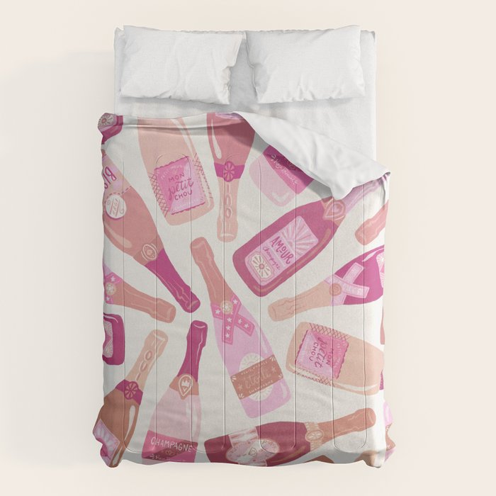 French Champagne Collection â Pink Comforter Gallery Image 6