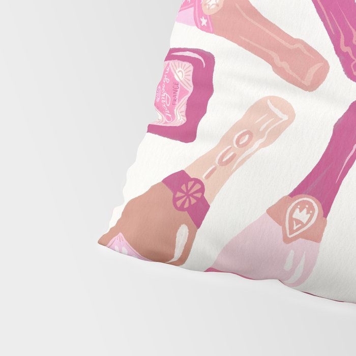 French Champagne Collection - Pink Pillow Sham Gallery Image 4