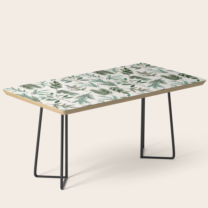 Winter Branch Pattern Coffee Table Gallery Image 1