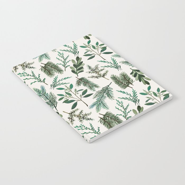 Winter Branch Pattern Notebook Gallery Image 2
