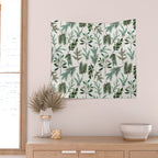 Winter Branch Pattern Wall Tapestry Gallery Image 2