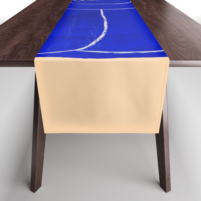 Abstract line art Figure 7 Table Runner Gallery Image 1