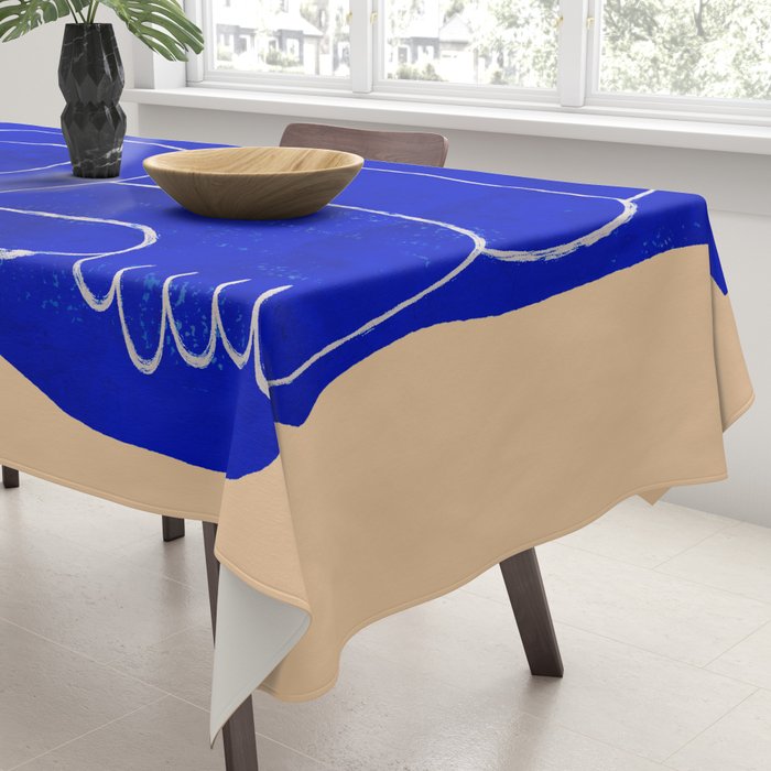 Abstract line art Figure 7 Tablecloth Gallery Image 3
