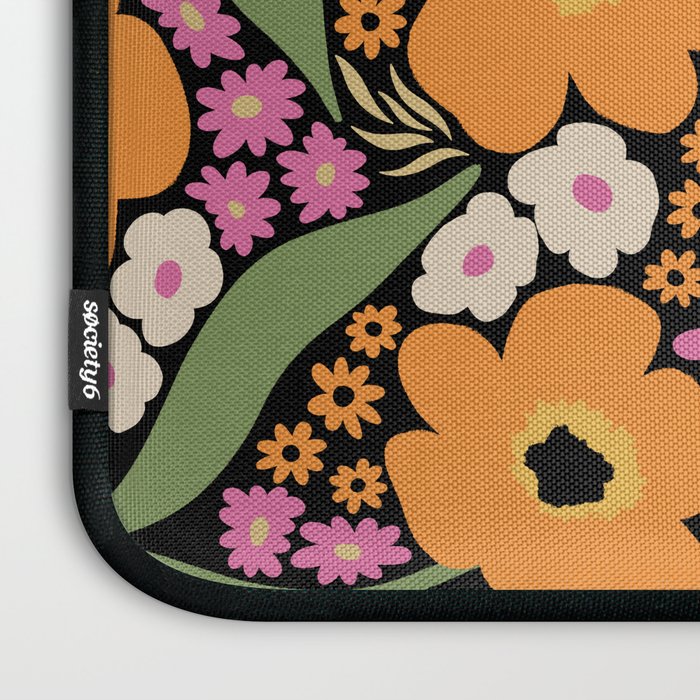 Floral pattern III Laptop Sleeve Gallery Image 3