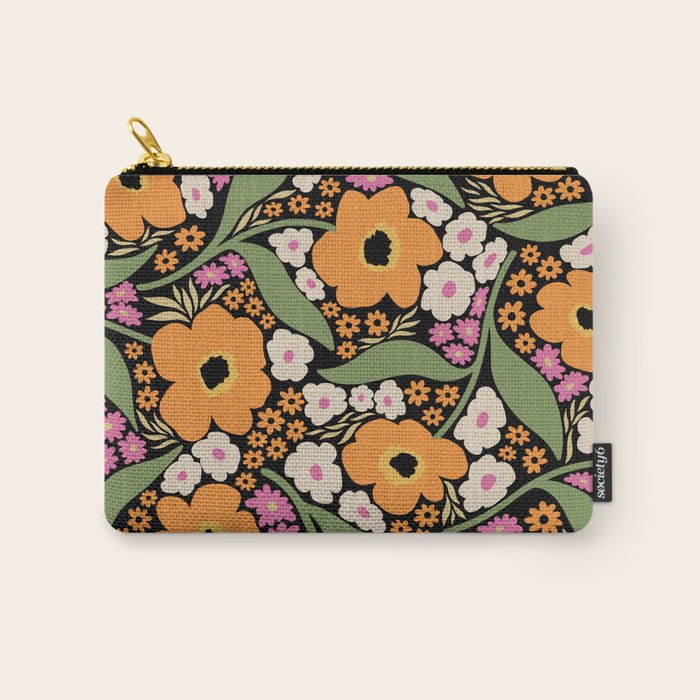 Floral pattern III Carry All Pouch Gallery Image 1
