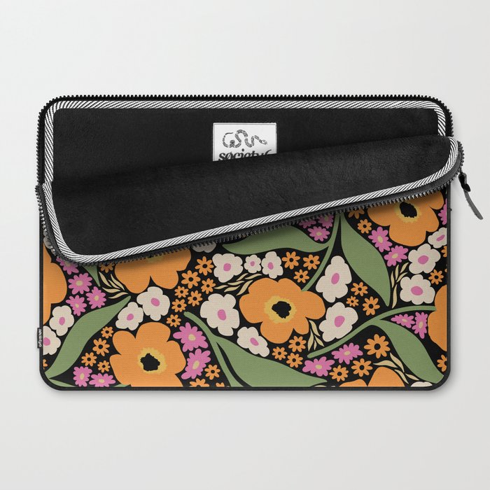 Floral pattern III Laptop Sleeve Gallery Image 2