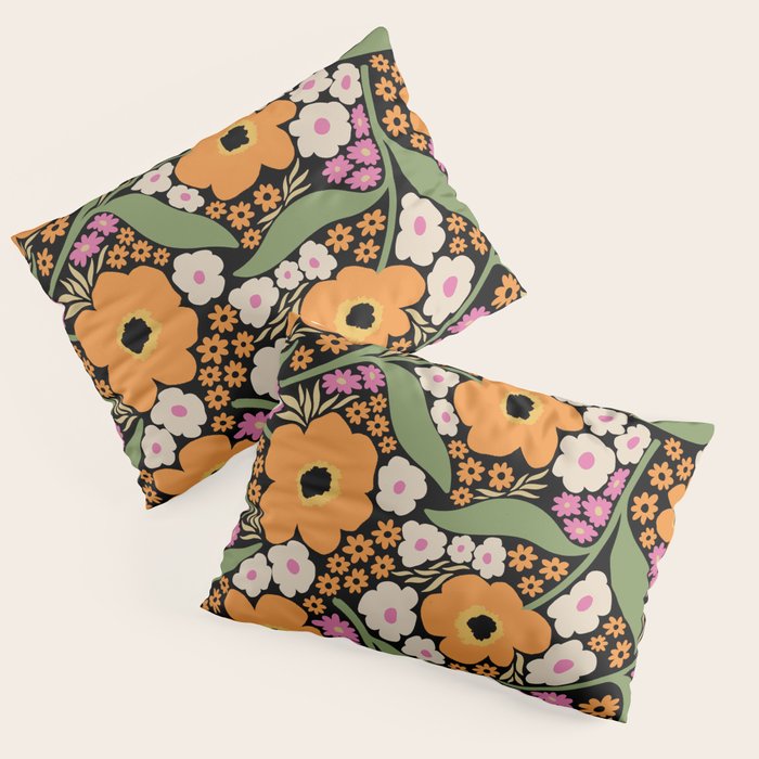 Floral pattern III Pillow Sham