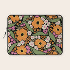 Floral pattern III Laptop Sleeve Gallery Image 1
