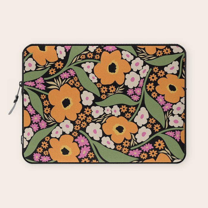 Floral pattern III Laptop Sleeve Gallery Image 1