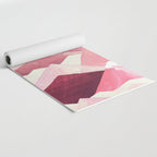 Blush Berry Peaks Yoga Mat Gallery Image 2