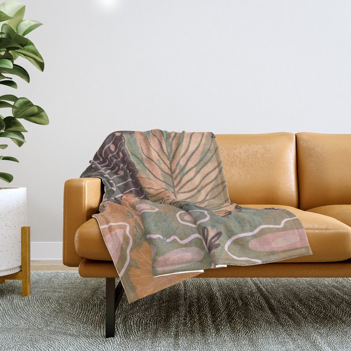 Magic Forest Throw Blanket Gallery Image 1