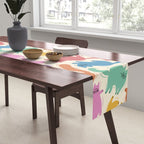 Rainbow Cats Table Runner Gallery Image 2