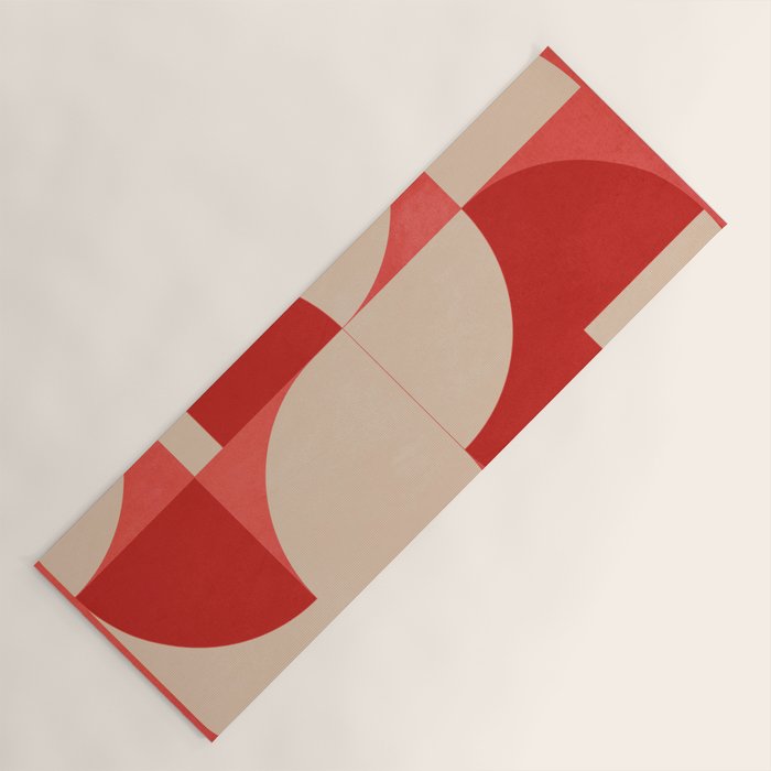 Modern geometric shapes 56 Yoga Mat Gallery Image 1