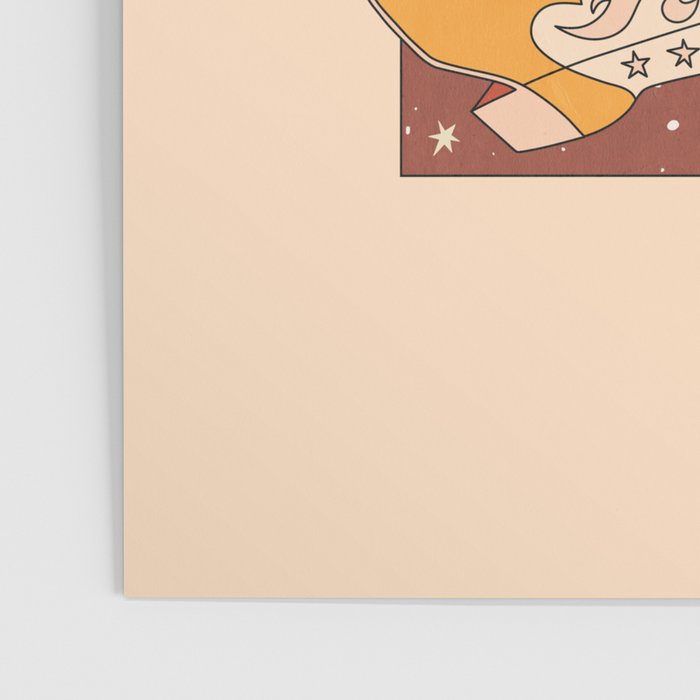 Neutral 70s Western Boots Poster Gallery Image 3