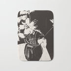 Flowers in The Vase 3 Bath Mat Gallery Image 1