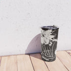 Flowers in The Vase 3 Travel Mug Gallery Image 4