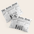 The Daily Mage Fantasy Newspaper Pillow Sham Gallery Image 3