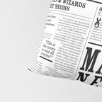 The Daily Mage Fantasy Newspaper Pillow Sham Gallery Image 4