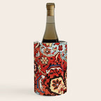 Mahal Vagireh Arak West Persian Rug Sampler Print Wine Chiller Gallery Image 3