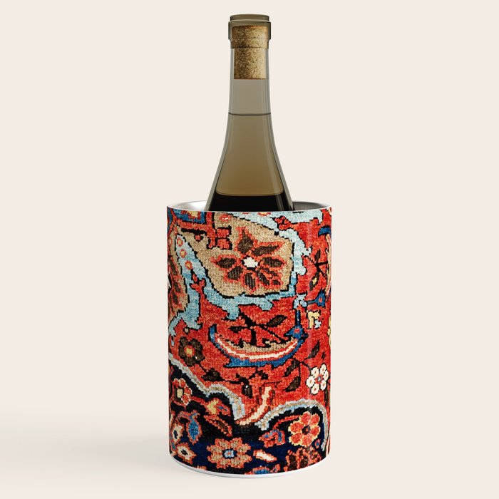 Mahal Vagireh Arak West Persian Rug Sampler Print Wine Chiller Gallery Image 2